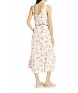 Treasure &amp; Bond Sleeveless Maxi Dress Tie Waist  Pink White  XXS New NWT - £18.70 GBP