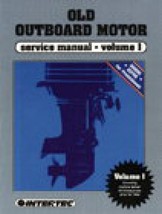 Old Outboard Motor Pre 1969 Volume I Service Repair Manual - $28.98