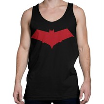 Red Hood Symbol Jason Todd Tank Top Black - £23.16 GBP