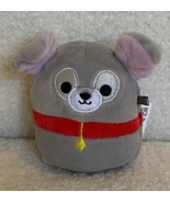 Squishmallows Mixed Series Disney The Tramp Micro Mini 2.5” Gray Dog Plu... - $254.54 MXN