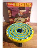 Vintage Stadium Checkers Family Board Game Schaper Games MISSING 1 MARBLE - £25.15 GBP