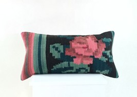 Home Decorative Handmade 12x24 Tribal Vintage Turkish Kilim Pillow Cover 2275 - $16.93