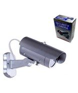 2 REALISTIC FAKE DUMMY LONG BARREL VIDEO SURVEILLANCE SECURITY CAMERA tr... - $16.78 CAD
