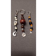 Keychains, Tassels, Zipper Pulls, 3 in a  set, One of a kind - 11 - $34.86 CAD