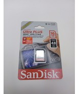 SanDisk Ultra PLUS 16GB Class 10 - SDHC Card - SDSDUP-016G-A46 - $201.14 MXN
