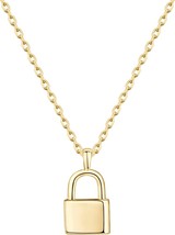Gold Plated Dainty Pendant Necklace - £23.34 GBP