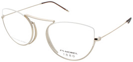 1880-MOREL 60121M-DN07-52 Eyeglasses Eye Glasses DN07 YELLOW Authentic N... - $87.11