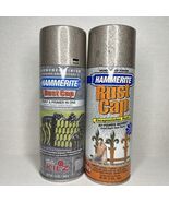 2 Hammerite Hammered Bronze Rust Cap Spray Paint 12 Oz. Hammered Finish - $91.72 CAD