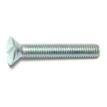 #10-32 x 1-1/4&quot; Zinc Slotted Flat Head Machine Screws (30 pcs.) - £10.79 GBP