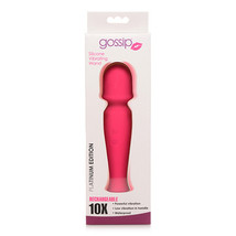 Curve Toys Gossip Rechargeable Silicone Wand Vibrator Magenta - £35.93 GBP