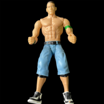WWE Elite 2010 John Cena Wrestling Action Figure Cenation Mattel Green A... - $11.99