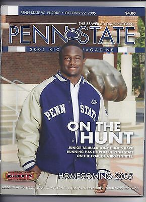 2005 Penn State Football Program October 29th vs Purdue - $25.05