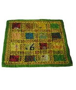 Terrapin Trading Fair Trade Rajesthani India Embroidered Cushion Cover (... - £6.90 GBP