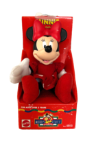 Rare Mattel Mickey&#39;s Stuff For Kids Minnie Mouse Cuddly Collectible Figure, New - £11.86 GBP