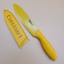 Cuisinart Utility Knife Blade Guard Yellow 6.5&quot;  Nonstick Serrated Blade - $9.96
