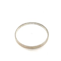 Vintage Sterling Signed Robert Lee Morris RLM Modernist Hammer Bangle Bracelet 8 - £87.04 GBP