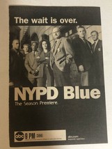 NYPD Blue TV guide Print Ad Rick Schroeder Dennis Franz Tpa2 - £4.45 GBP