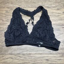 Forever 21 Black Lace Bralette Woman's Size Small Clubwear Lingerie KG JD - $9.89