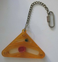Orange Plastic Hanging Bird Toy, Used - £3.55 GBP
