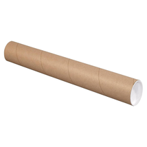 TLP3020K Mailing Tubes with Caps, 3&quot; X 20&quot;, Kraft (Pack of 24) - £97.24 GBP