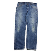 Vintage 90s Levis 505 Jeans Orange Tab Faded Blue Grunge Work Fits 36x29 - $49.49