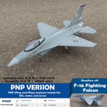 RC Airplane Fighter F16 Fighting Falcon Aircraft 70mm EDF Jet Plane Warb... - $4,436.94 MXN
