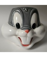 Bugs Bunny Mug 1992 Warner Brothers  Ceramic Looney Tunes 3D Applause Mu... - £7.07 GBP