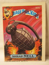 1987 Garbage Pail Kids trading card #365a: Shrap Nell / Off-Center - £7.81 GBP