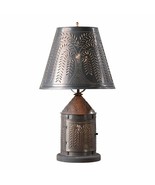 Revere Lantern Lamp with Willow in Kettle Black Tin - $275.99