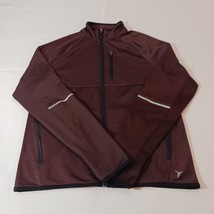 Old Navy Active Go-Dry Men&#39;s Brown Full Zip Pockets Jacket Size Small Ch... - €16,94 EUR