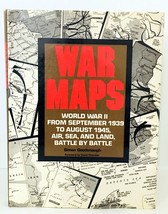War Maps: World War II September 1939 to August 1945 Goodenough 1st Ed HC DJ EUC - £8.46 GBP