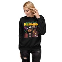 Halloween boo Skeleton Pumpkin Sweatshirt for Women or Men, Fall Sweatshirt, cre - £30.25 GBP+