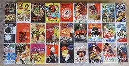 Classic Movies Vintage Cinema Puzzle 1000 pc.  13&quot;x39&quot; USA Re-Marks Pano... - $8.90