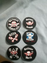 6 Outlaws Motorcycle club Patches - $36.24