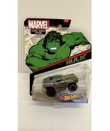 Hot Wheels Hulk Green  Comic Book Styling - 2017 Marvel Character Cars - $272.47 MXN