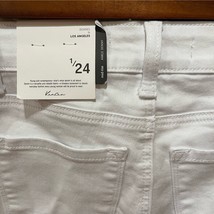 KanCan Jeans Women&#39;s 1/24 Ankle Skinny White Stretch Denim Mid Rise Pant... - $23.15