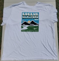 Nike Dri Fit Eugene Marathon 2022 4XL XXXXL Shirt T-Shirt TShirt Running Oregon - $23.65