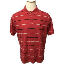 Nautica True Deck Mens Red Striped Polo Shirt Size XL - $21.80