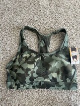 Avia Womens Size Medium Sports Bra Comfort Stretch Moisture Wicking Camo... - £6.86 GBP