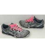 Reebok all terrain Cordura Sneakers Shoes gray neon pink Size 9 Womens #... - £19.46 GBP