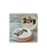 Poppytrail California Apple Metlox 6 Salad Bread Plate 6.5 in Mid Centur... - £26.24 GBP