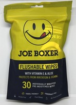 Joe Boxer Flushable Wipes with Vitamin E &amp; Aloe. Travel Friendly!!! - $241.39 MXN