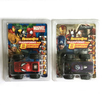 Transformer Trucks Lot Regener8&#39;rs Toy Cars Avengers Spiderman Hawkeye 2 Cars - £29.63 GBP