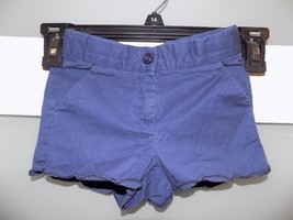 Janie and Jack Navy Blue Scalloped Shorts Size 18/24 Months Girl&#39;s EUC - £14.55 GBP