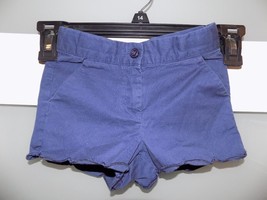 Janie and Jack Navy Blue Scalloped Shorts Size 18/24 Months Girl&#39;s EUC - £17.74 GBP