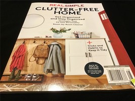 Real Simple Magazine Clutter Free Home 2022 Get Organized &amp; Stay Organize - £8.79 GBP