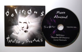 Marc Almond Delirious Theatre Of Dreams ‎CD Single 2005 UK Synth-Pop Electro - £32.58 GBP