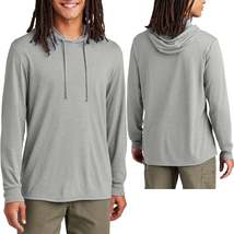 Mens Tri-Blend Hoodie T-Shirt Super Soft Sustainably Made Long SleeveTee XS-4XL - £13.57 GBP+