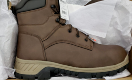 Brahma Men&#39;s Vertex Work Boots Size 13 Color Brown - £45.09 GBP