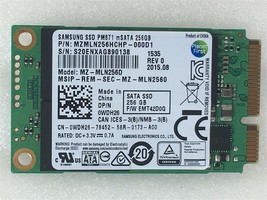 Samsung PM871  MZ-MLN256D mSATA 256GB SSD For Samsung Dell HP Lenovo Laptop - £26.87 GBP